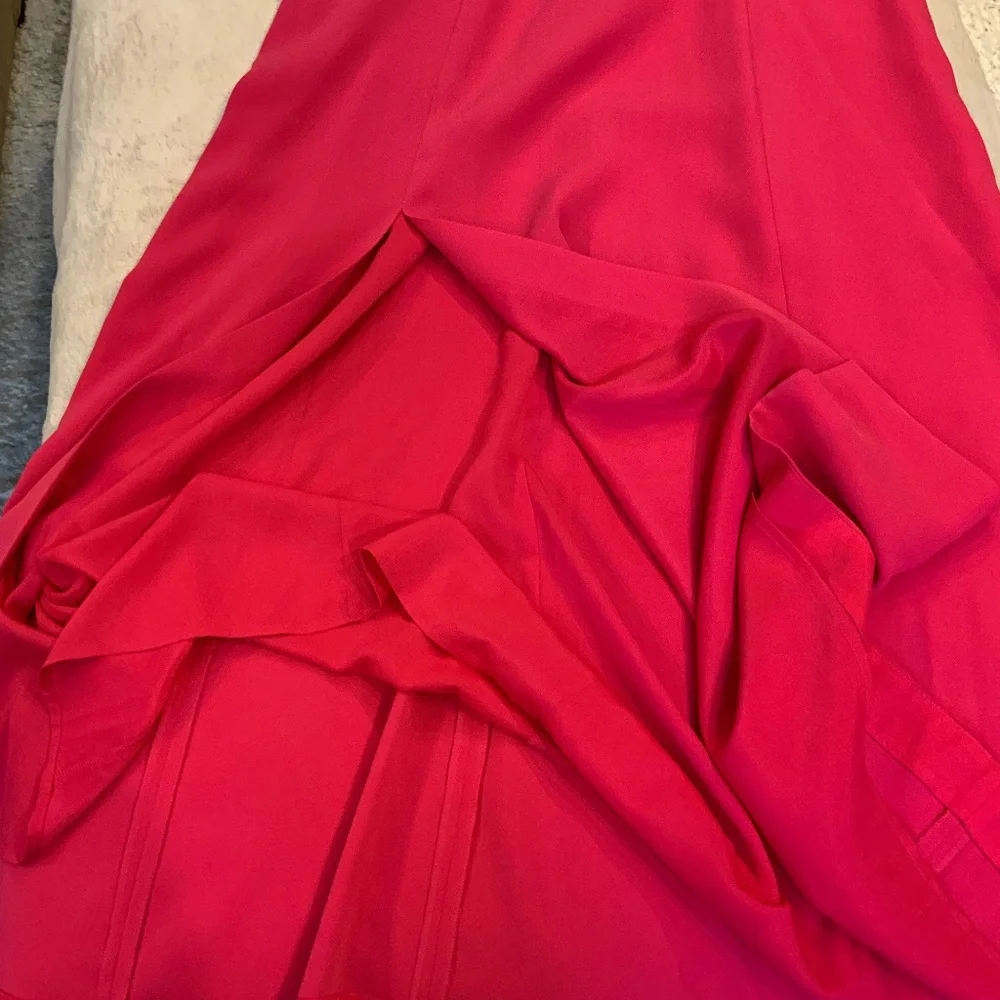 JCrew Pink 8 Adjustable Strap Dress Wedding Guest Adjustable Straps Date Coastal